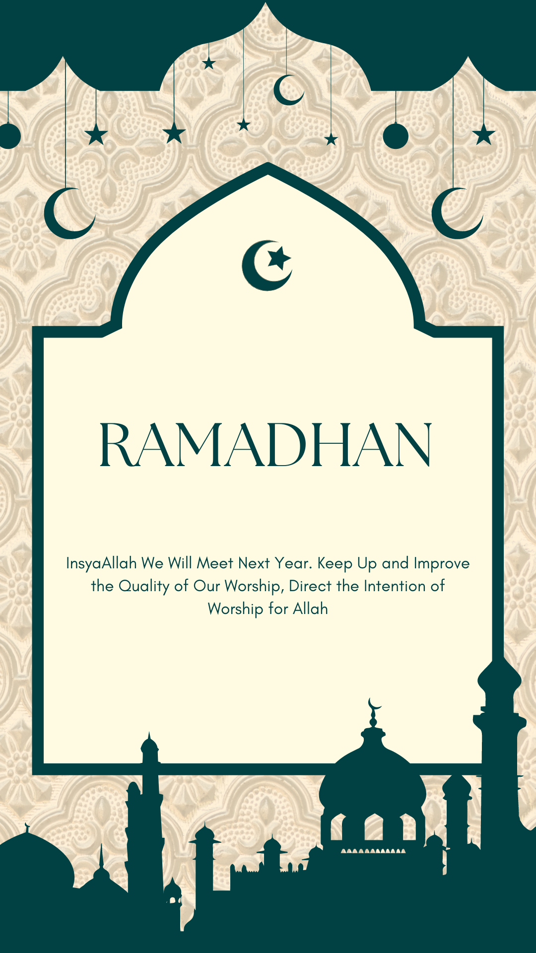Ramadan Preparation Checklist